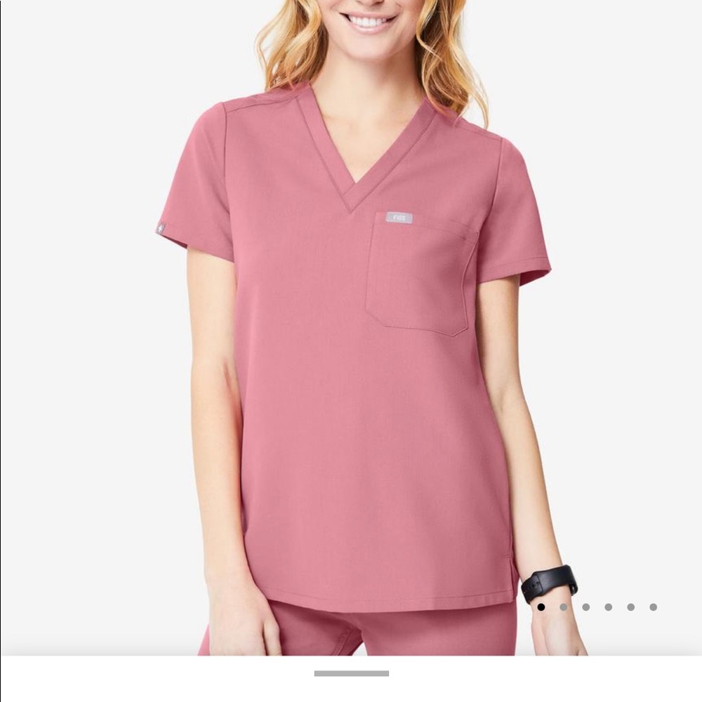Figs Mauve Catarina Top